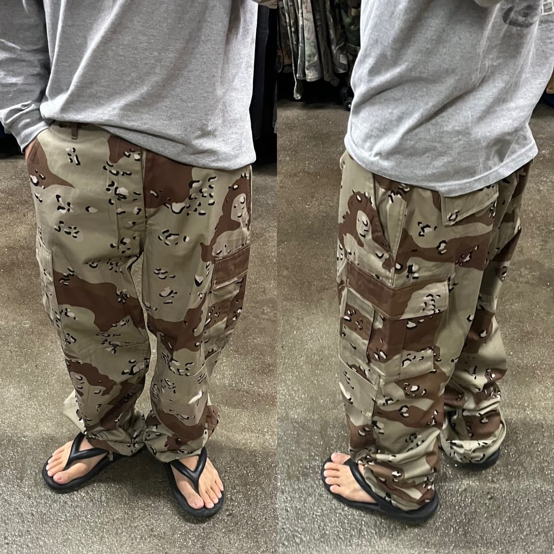 데저트 카모 초코칩 BDU 팬츠 (~38“) 상품이미지1