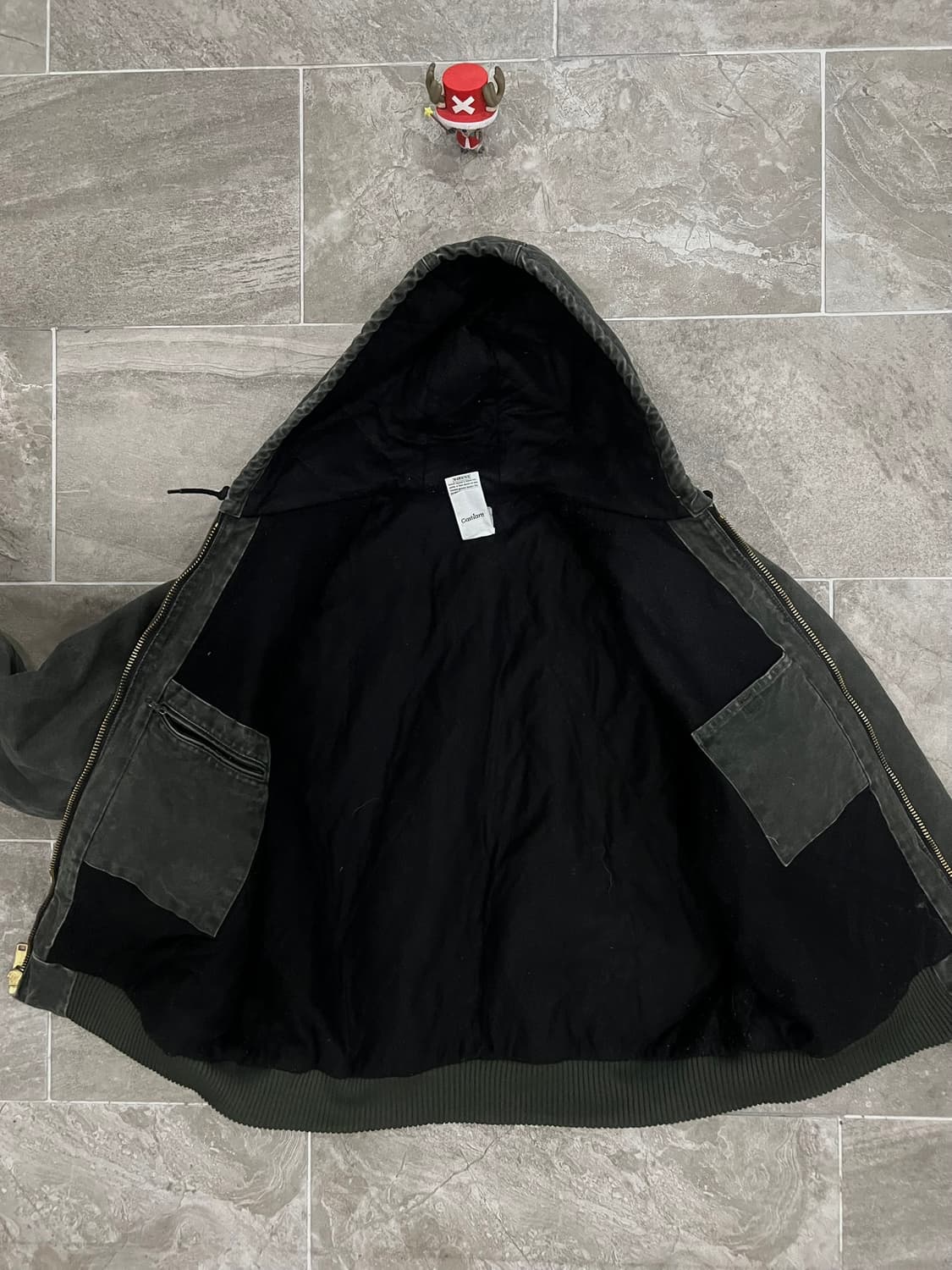 (XL) 칼하트 후드 덕 액티브 자켓 J130 MOS 모스그린 상품이미지3