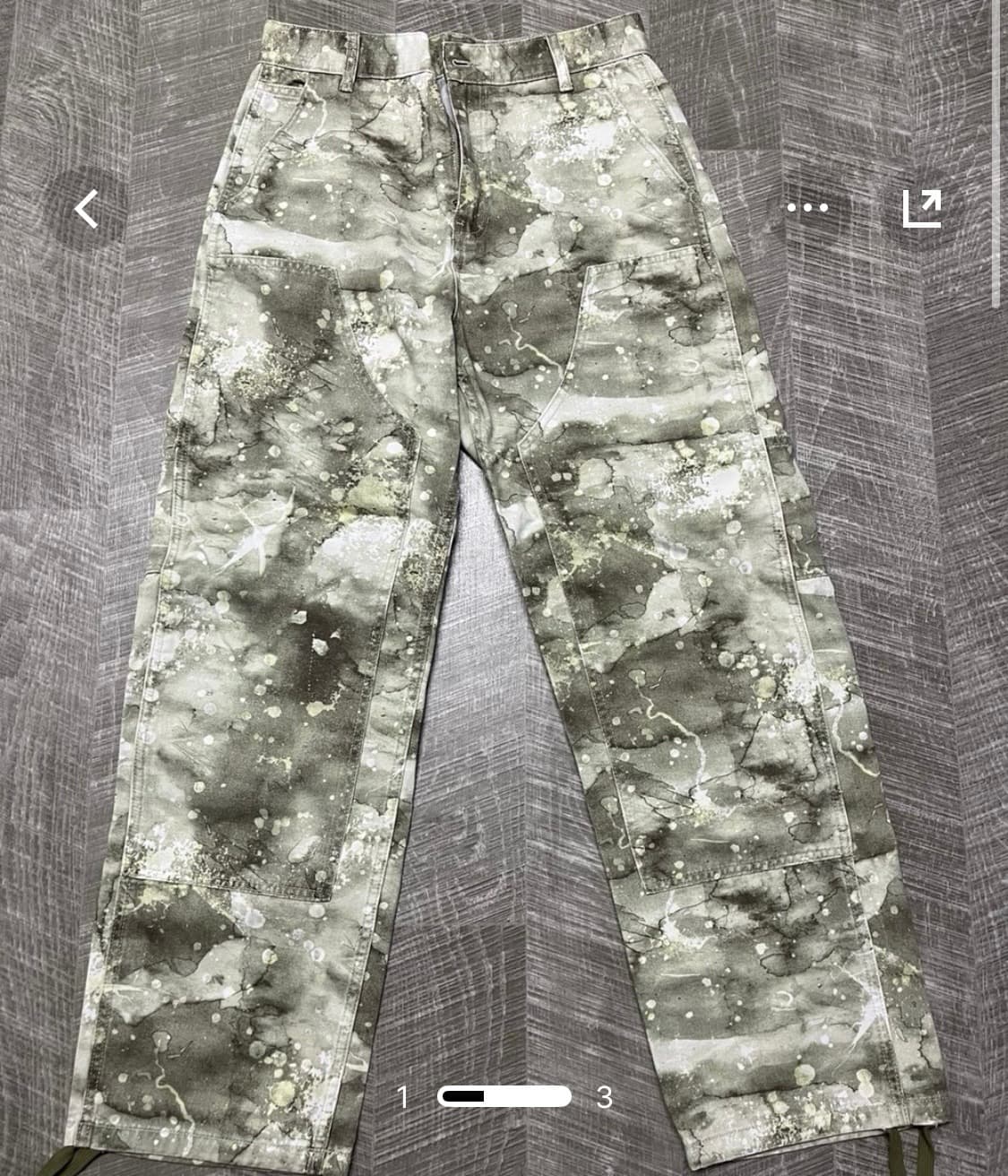 자라 추상 팬츠 상품이미지1