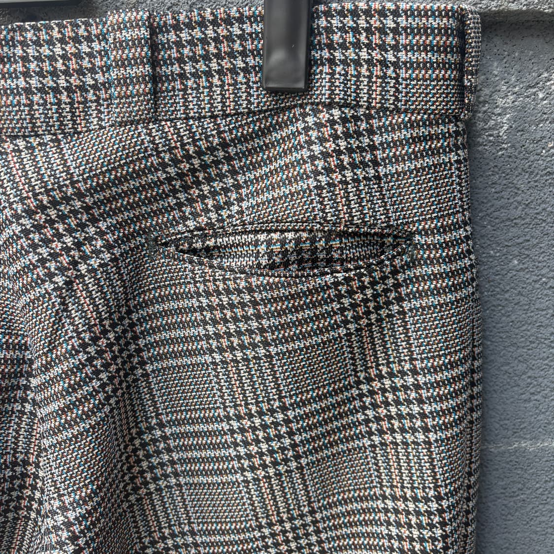 80‘s 하운드투스 체크 플레어트라우저 상품이미지3