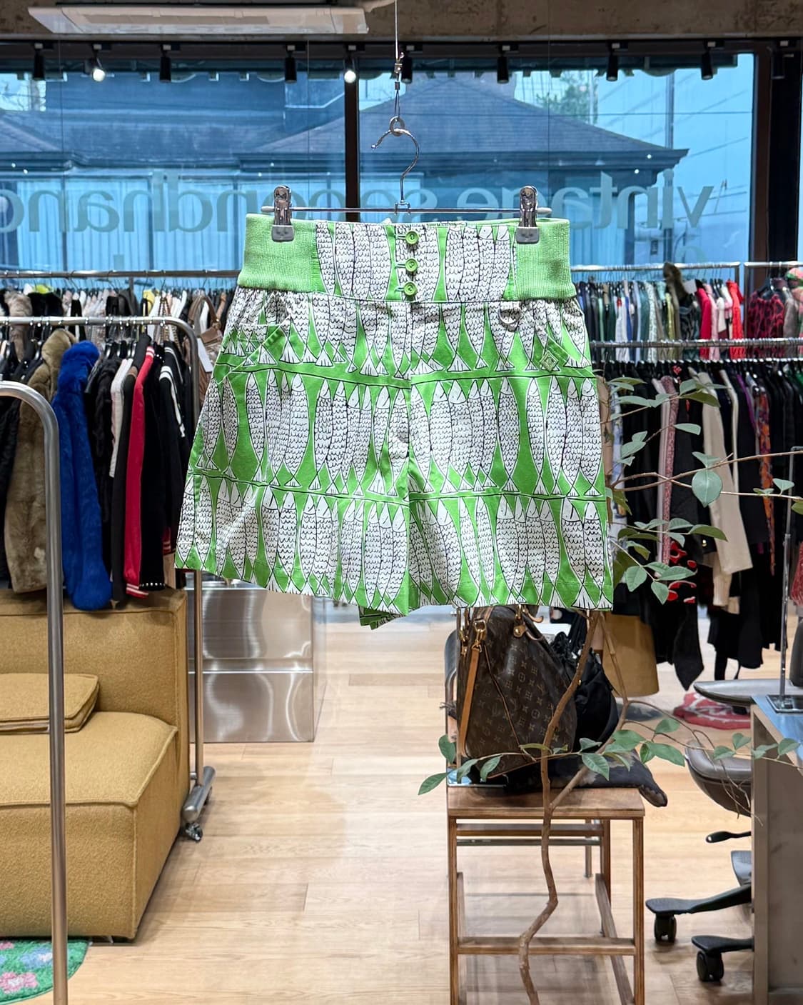 크리스찬 디올 스포츠 그린 패턴 하프팬츠  상품이미지1