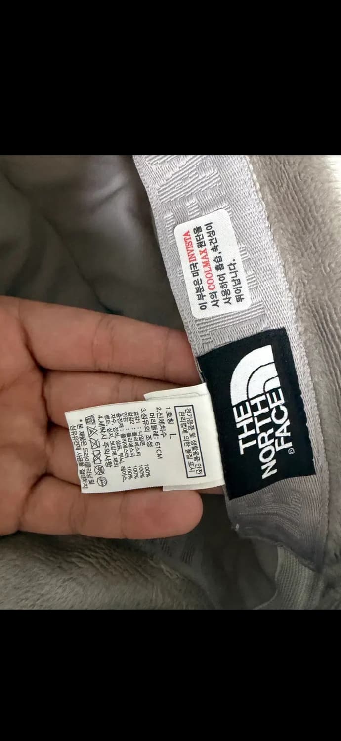 한정판제품) 노스페이스 이어머프 화이트 (고어텍스) L 상품이미지3