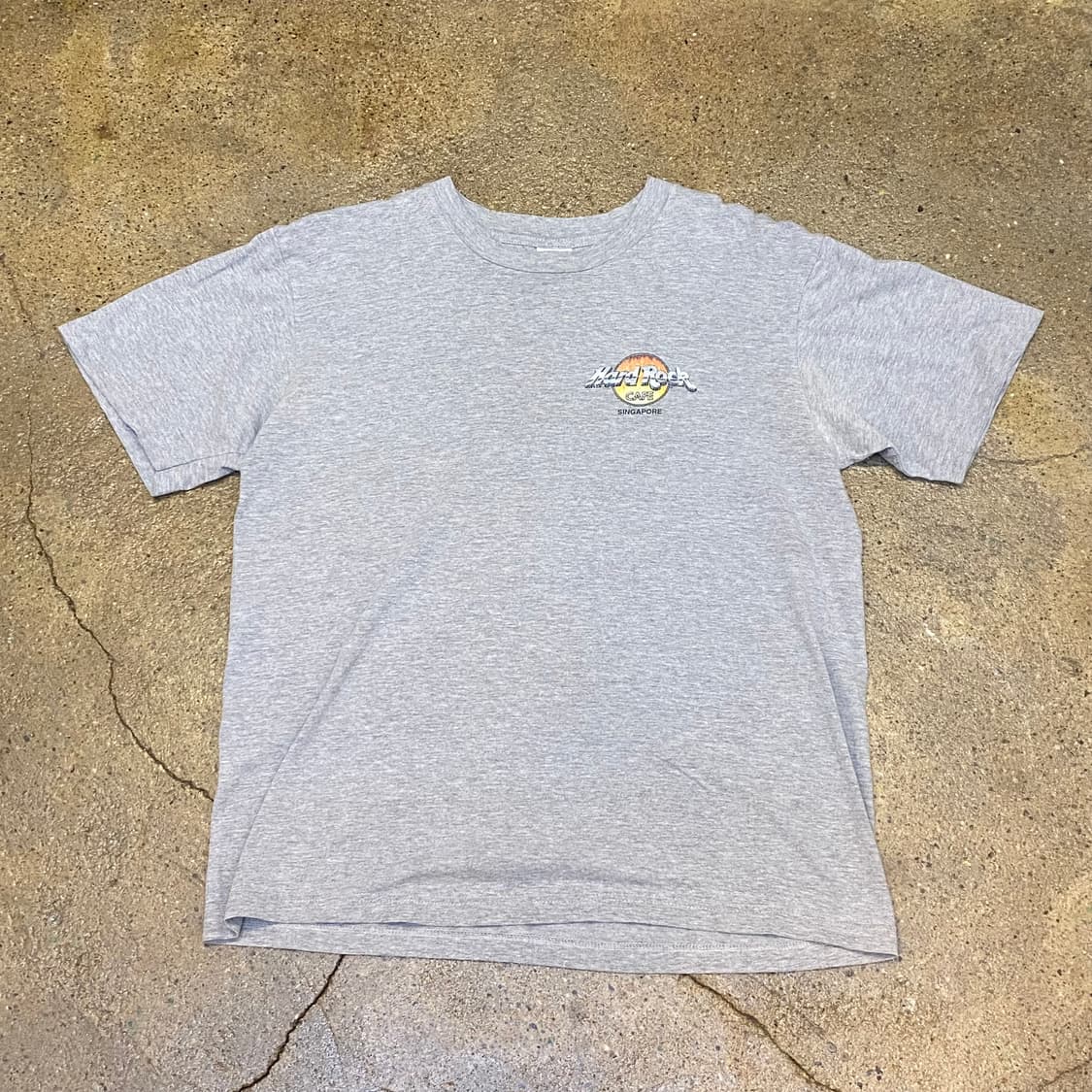 미국 빈티지 하드락카페 싱가포르 싱가폴 투어 락티셔츠 반팔티 상품이미지4