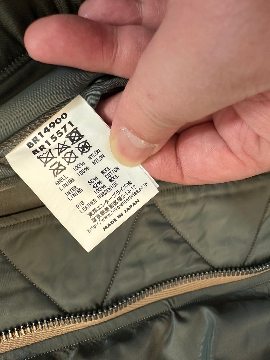 [L] 버즈릭슨 알버트터너 MA-1 상품이미지4