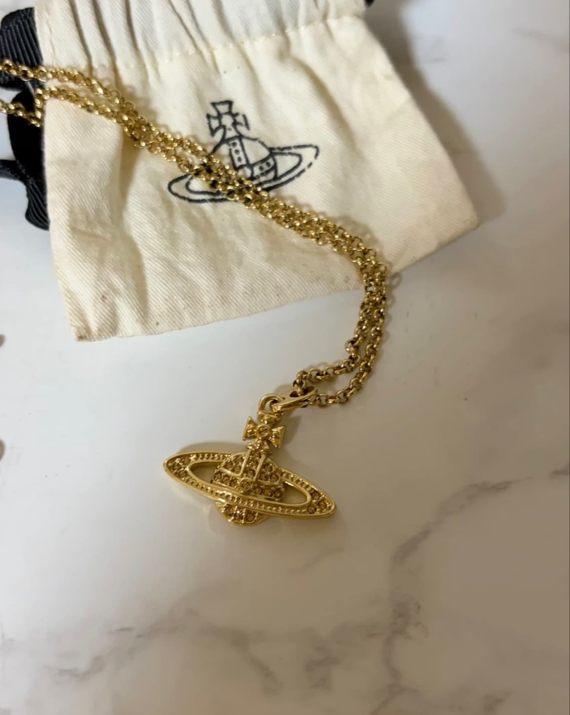 비비안 웨스트우드 미니 바스 릴리프 펜던트 (새상품급) 상품이미지1