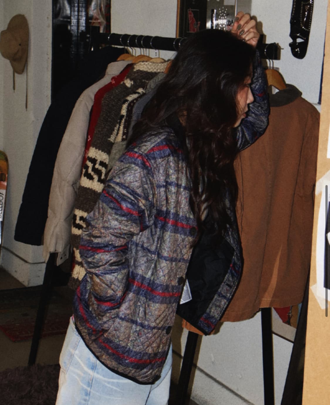 리바이스 퀼팅 자켓 m 상품이미지2