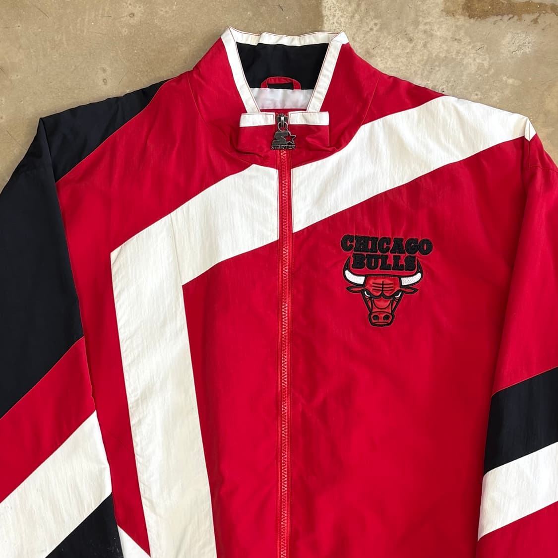 L 스타터 NBA 시카고레드불스 트랙자켓 상품이미지1