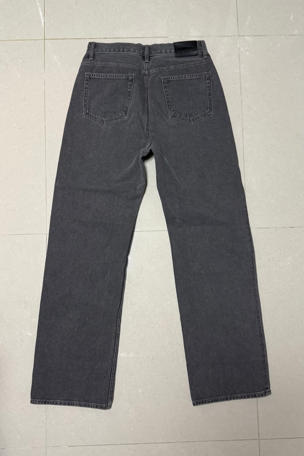 라벨아카이브 relaxed fit jeans mild grey 3사이즈 상품이미지2