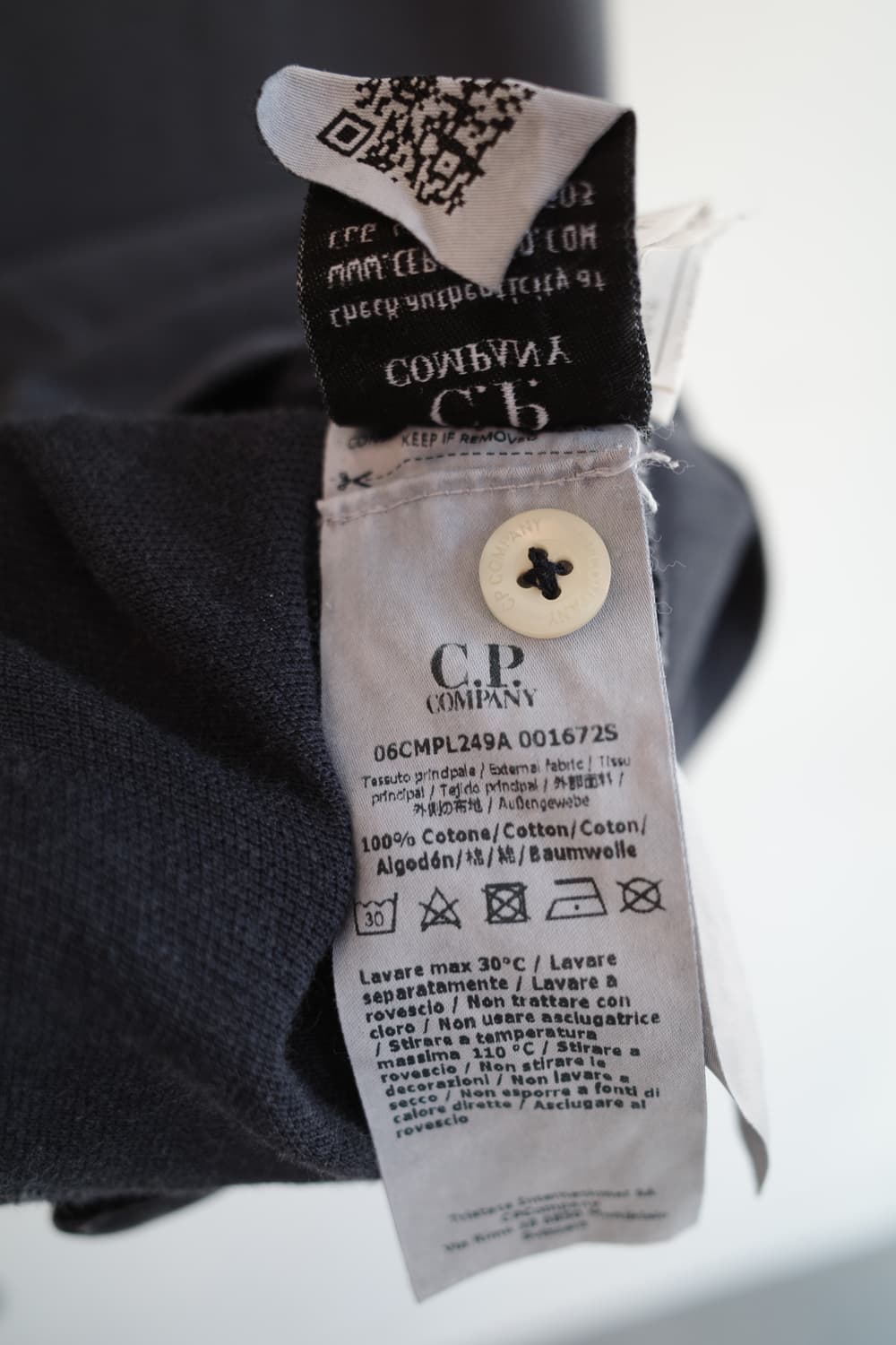 C.P COMPANY 씨피 컴퍼니 워싱 폴로티셔츠 상품이미지9