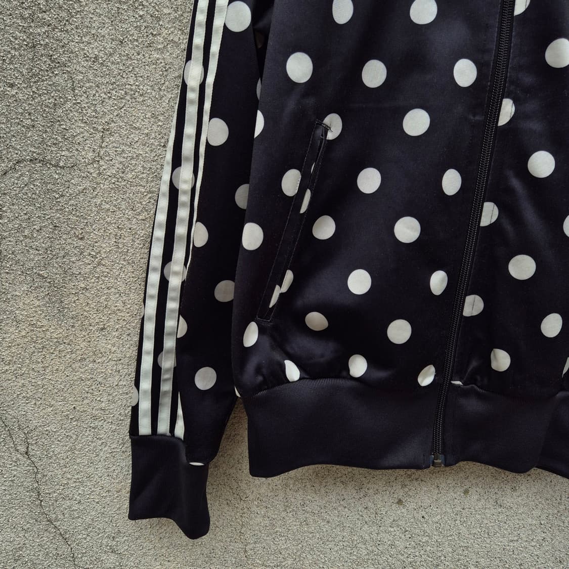 90) adidas 아디다스 나우아임영 도트 땡땡이 파이이버드 져지 상품이미지4