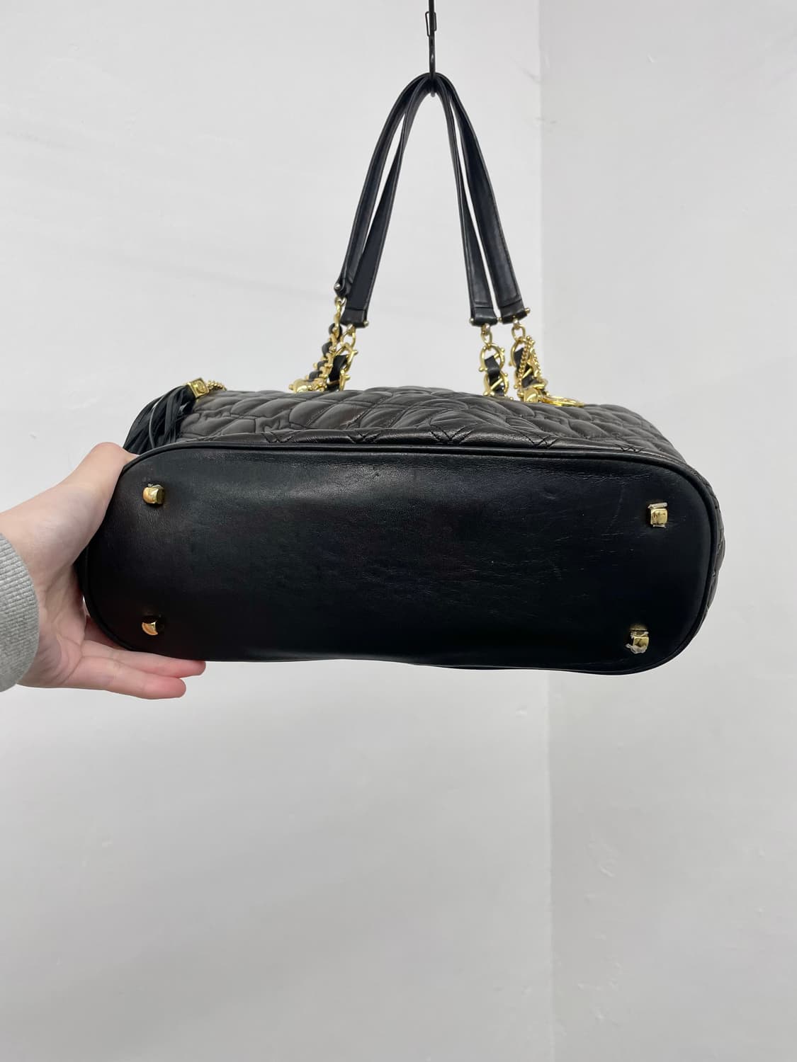 메트로시티 갸루 퀼팅 체인 태슬백  상품이미지8