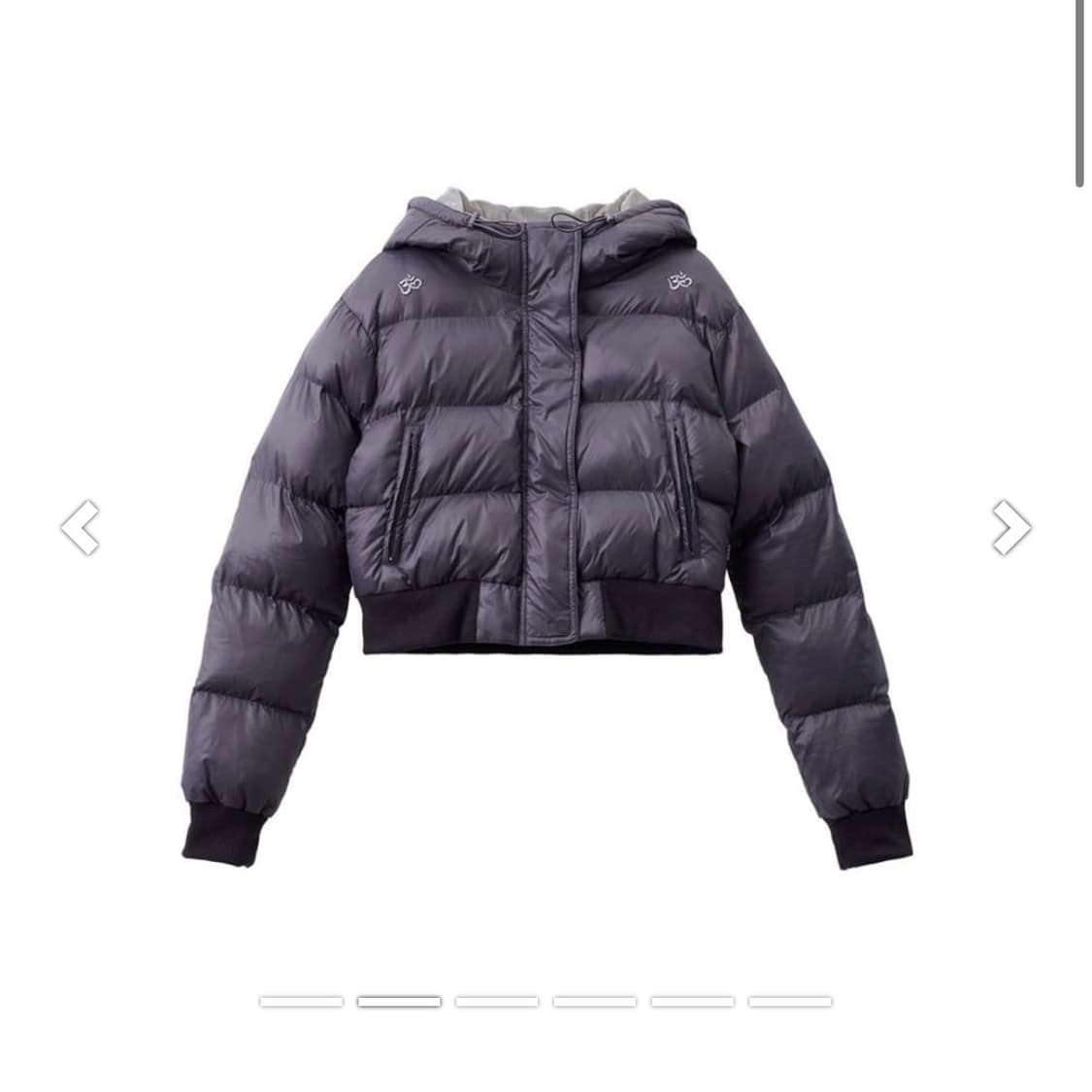 아키하라 테스트매커니즘 퍼플 패딩 M 상품이미지2