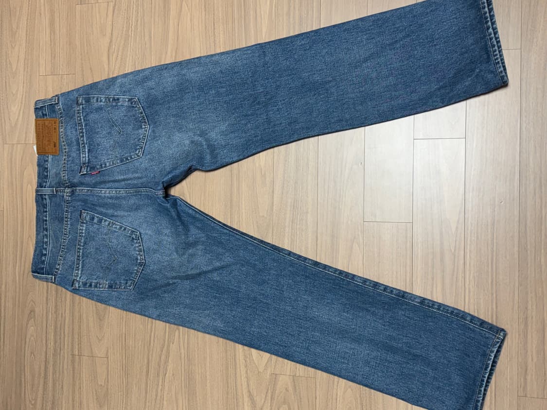 리바이스 셀비지 데님 501 중청 상품이미지5