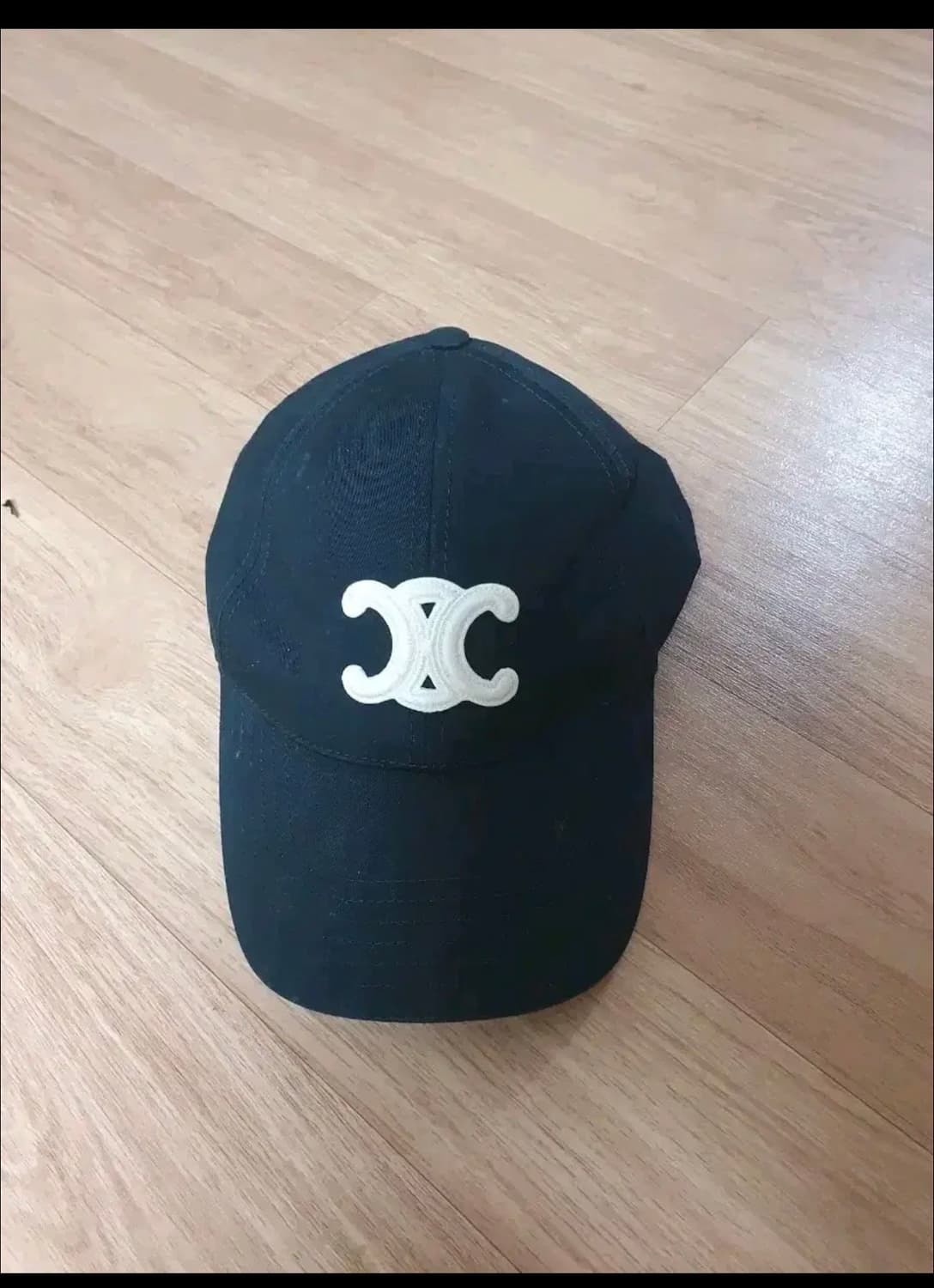 (M)셀린느 트리옹프 트리오페 볼캡 모자 블랙 상품이미지1