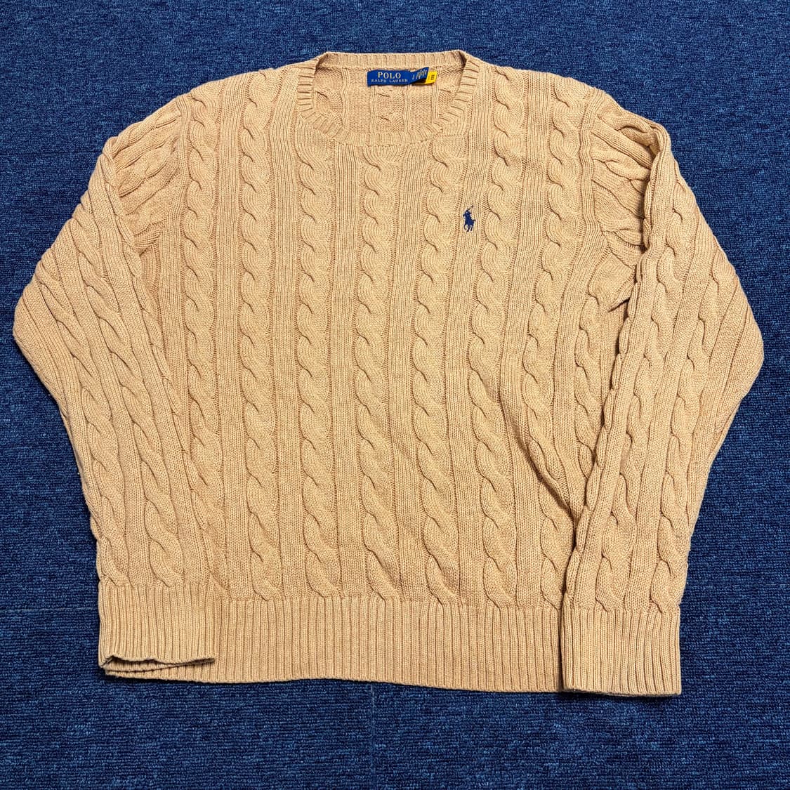 폴로 랄프로렌 꽈배기 니트 상품이미지1