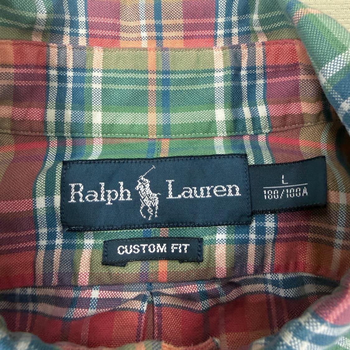 (L)폴로 랄프로렌 Polo ralphlauren 커스텀 핏 체크셔츠 상품이미지2