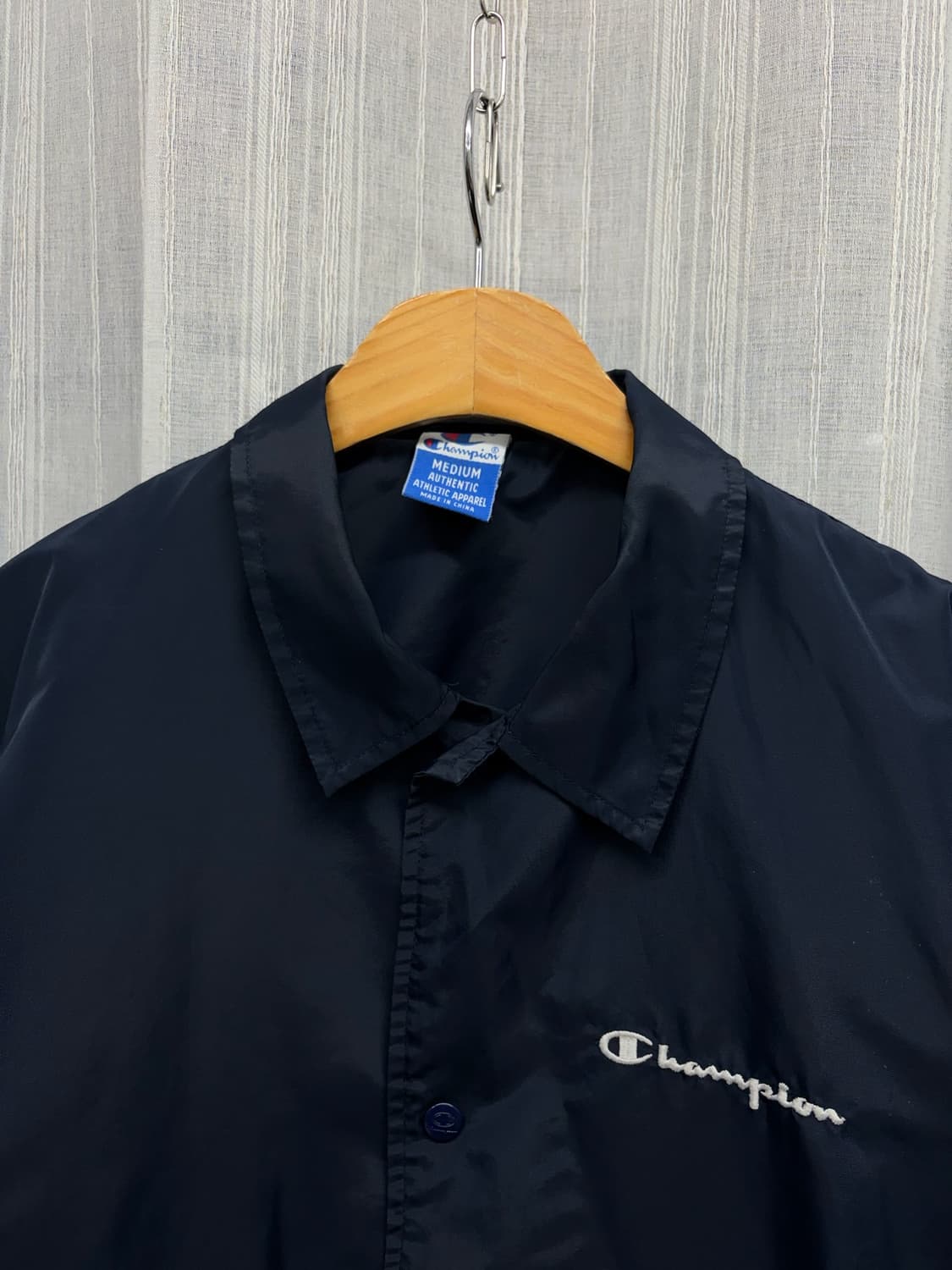 챔피온 빅로고 바람막이 코치 자켓  상품이미지4