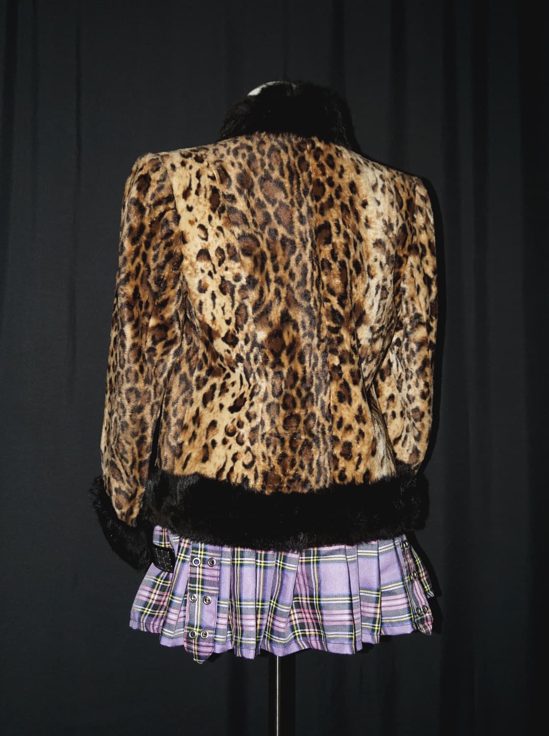 leopard fur jacket  상품이미지6