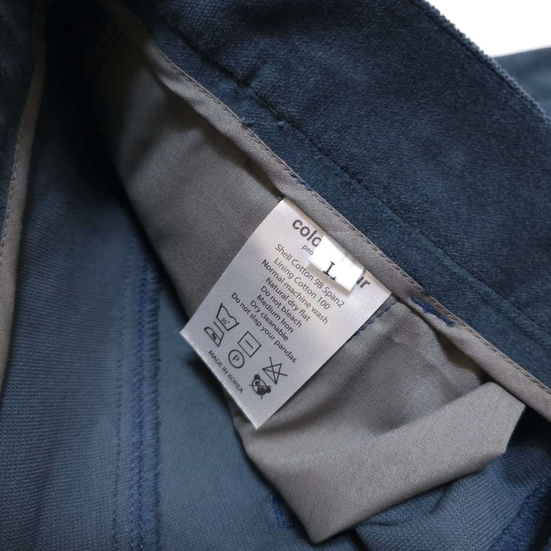 Colorcolour 컬러컬러 실로폰 팬츠 블루그린 상품이미지6