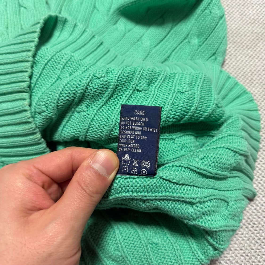 폴로 랄프로렌 케이블 니트 상품이미지3