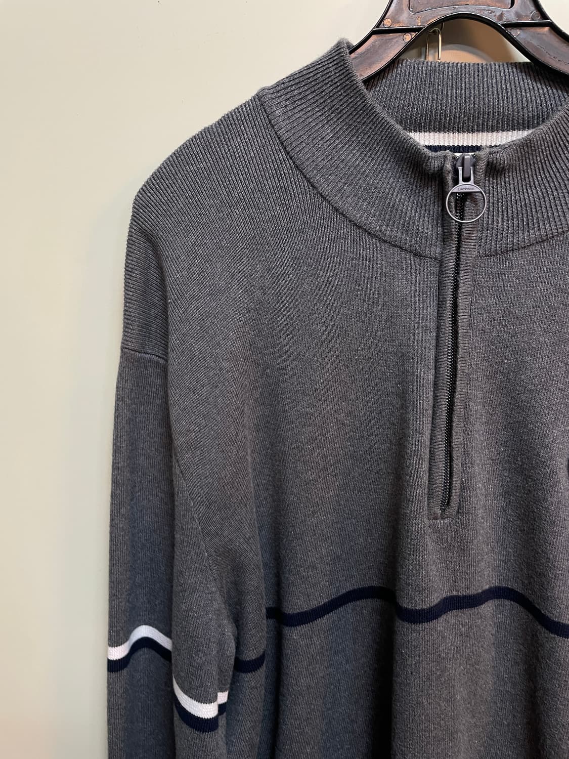 라코스테 반집업 니트 상품이미지3