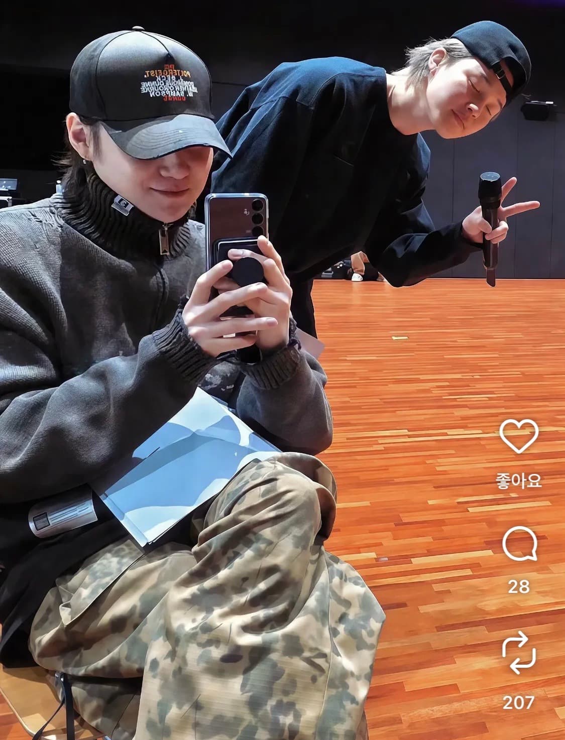 BTS슈가) 팔리 할리우드 폴터가이스트 볼캡 상품이미지9