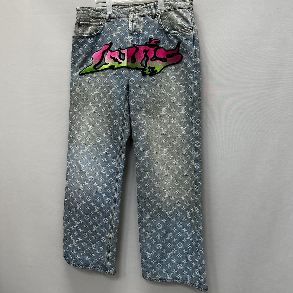 루이비통 그래피티 모노그램 버기 데님 팬츠 (32 33)  상품이미지3