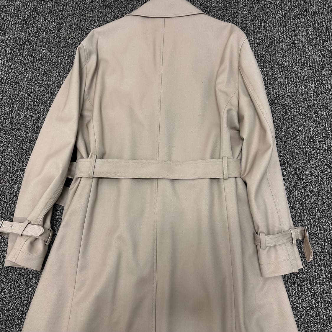 인사일런스 슬로시 울 트렌치 코트 베이지 L 상품이미지8