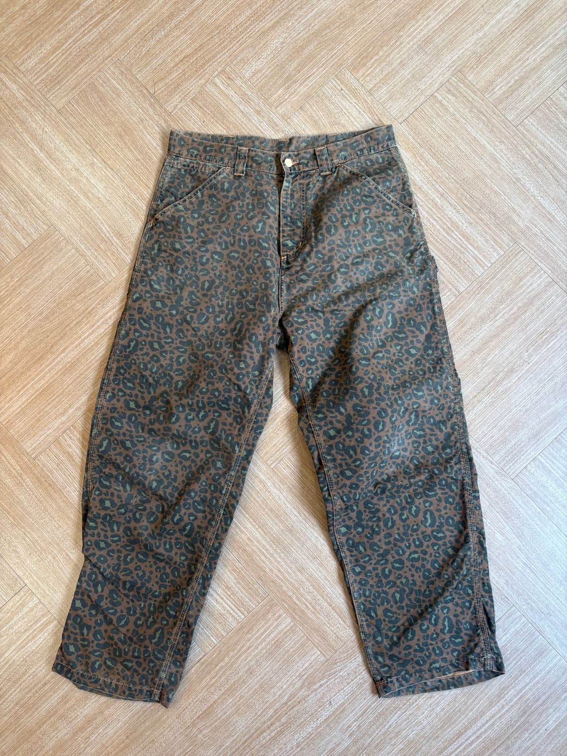 S 칼하트 WiP 레오파드 타마린드 팬츠 상품이미지3