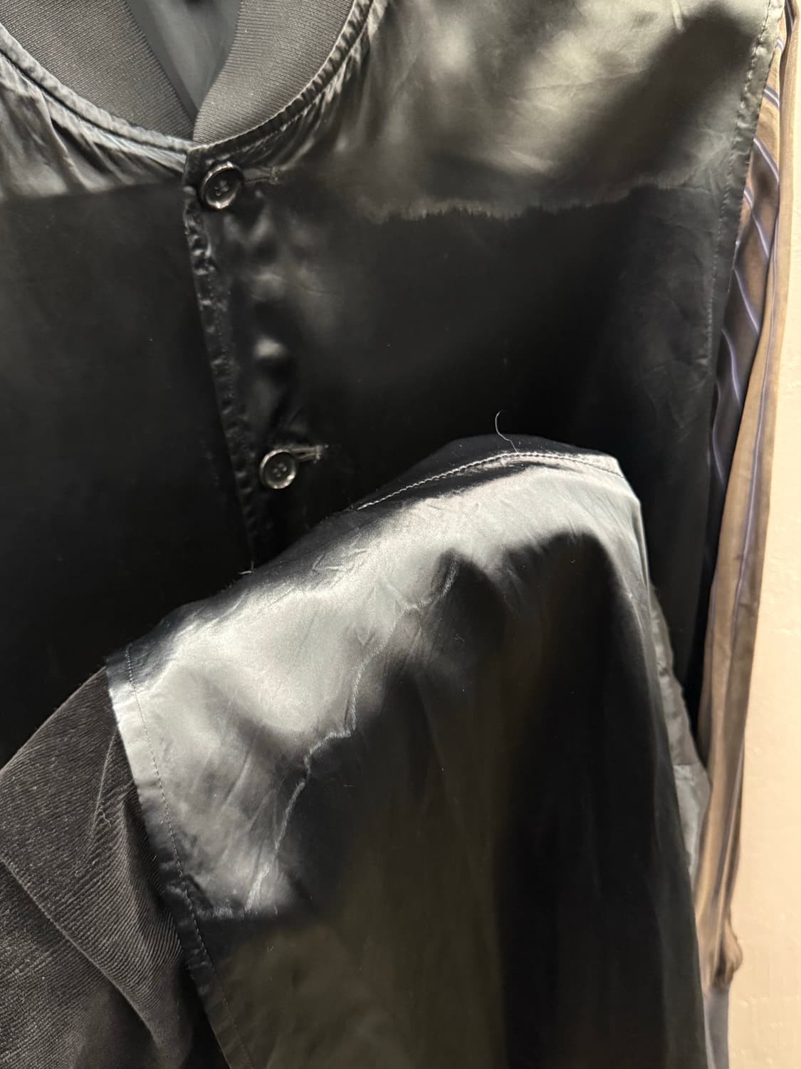 CDG 꼼데가르송 1986 스태프 유니폼 셔츠 코트 S 상품이미지5