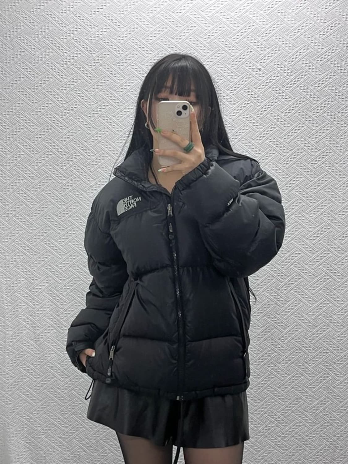 노스페이스 레트로 눕시 올드스쿨 다운 패딩 M C09223 상품이미지2