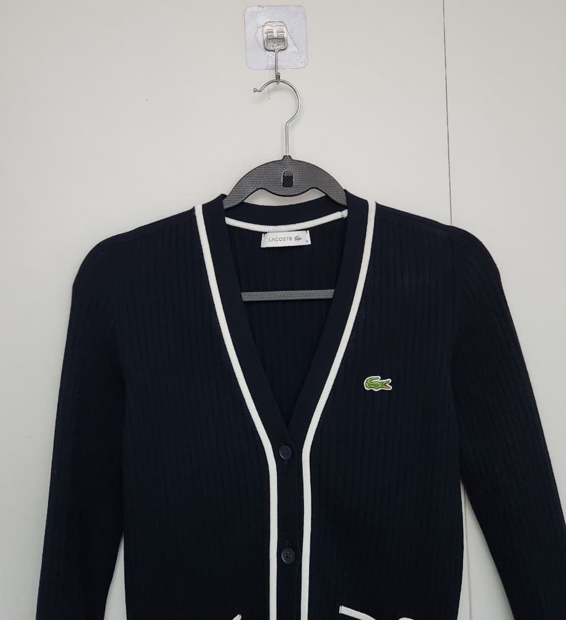 [LACOSTE 라코스테] 85 44 니트가디건 브이넥가디건 상품이미지9