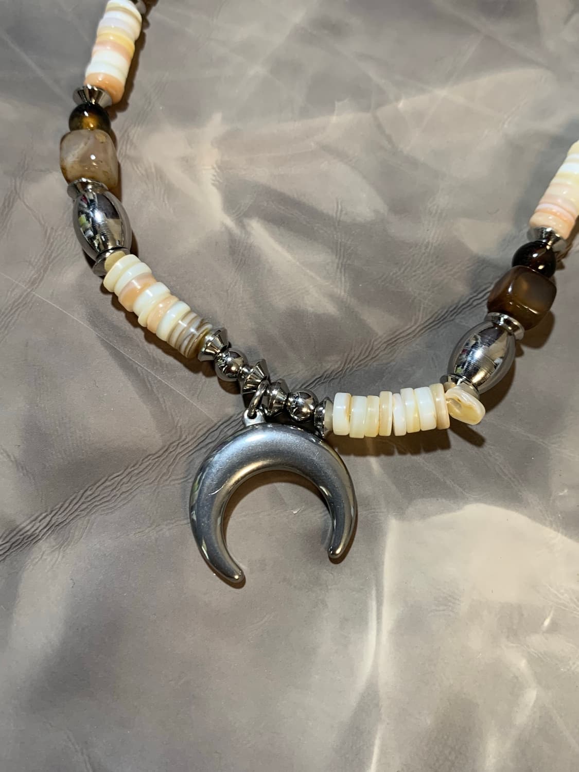 Half moon shell necklace 상품이미지2