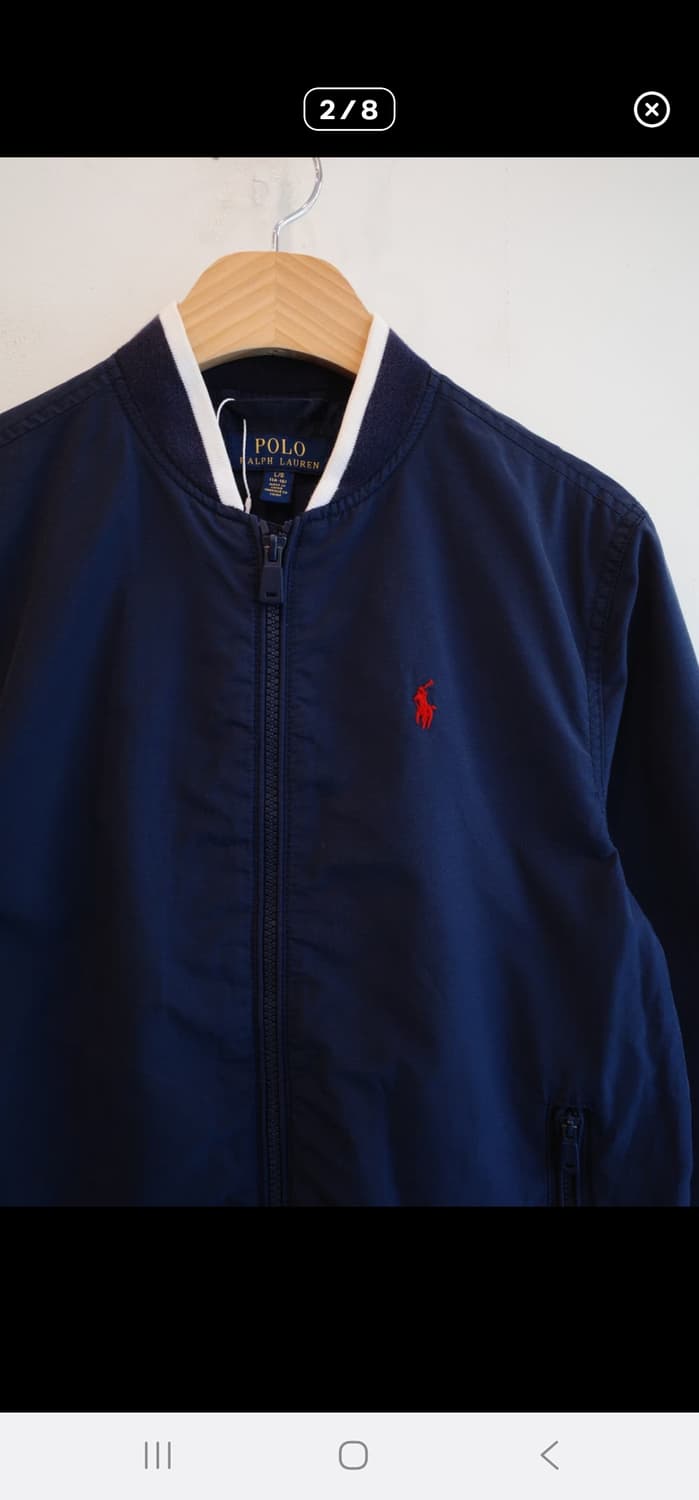 폴로 랄프로렌  나일론 블루종 자켓 상품이미지2