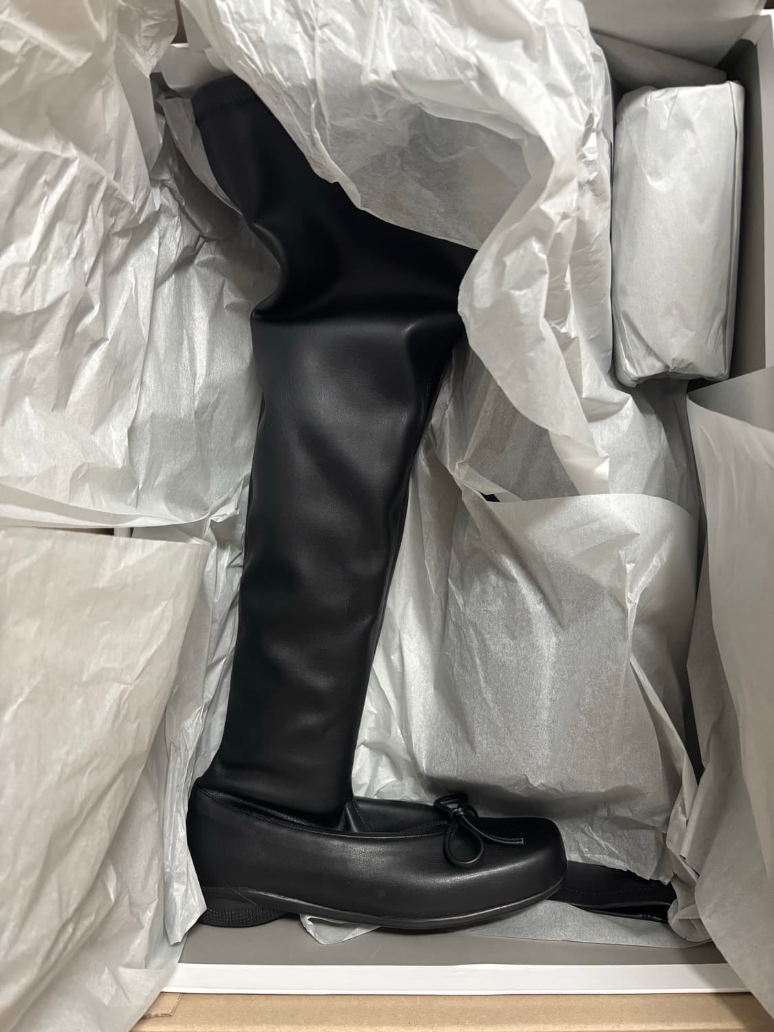 새상품 Openyy thigh high ballet boots 제니부츠 상품이미지4