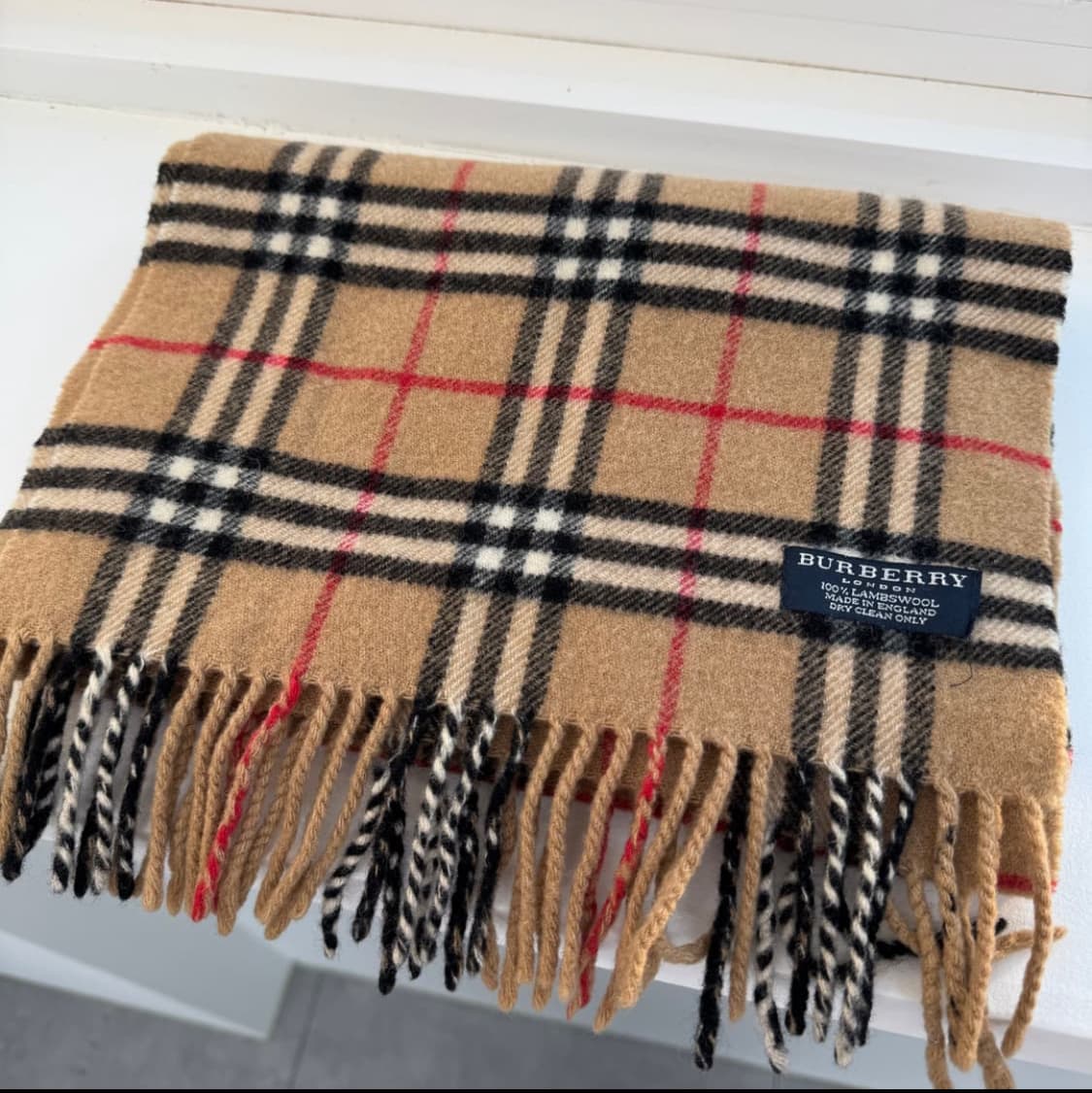 버버리 울 머플러 상품이미지2
