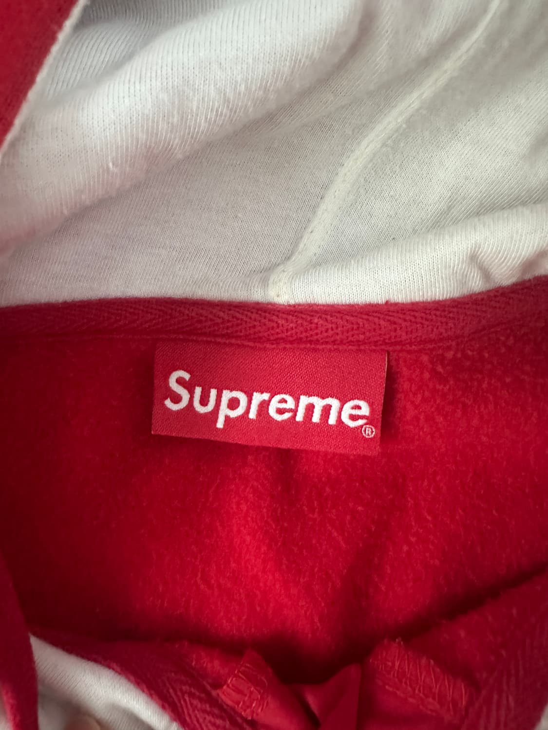 [L] 16ss 슈프림 세로로고 후드 상품이미지3