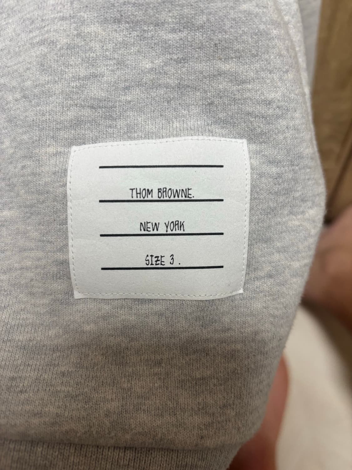 톰브라운 맨투맨 3사이즈 상품이미지3