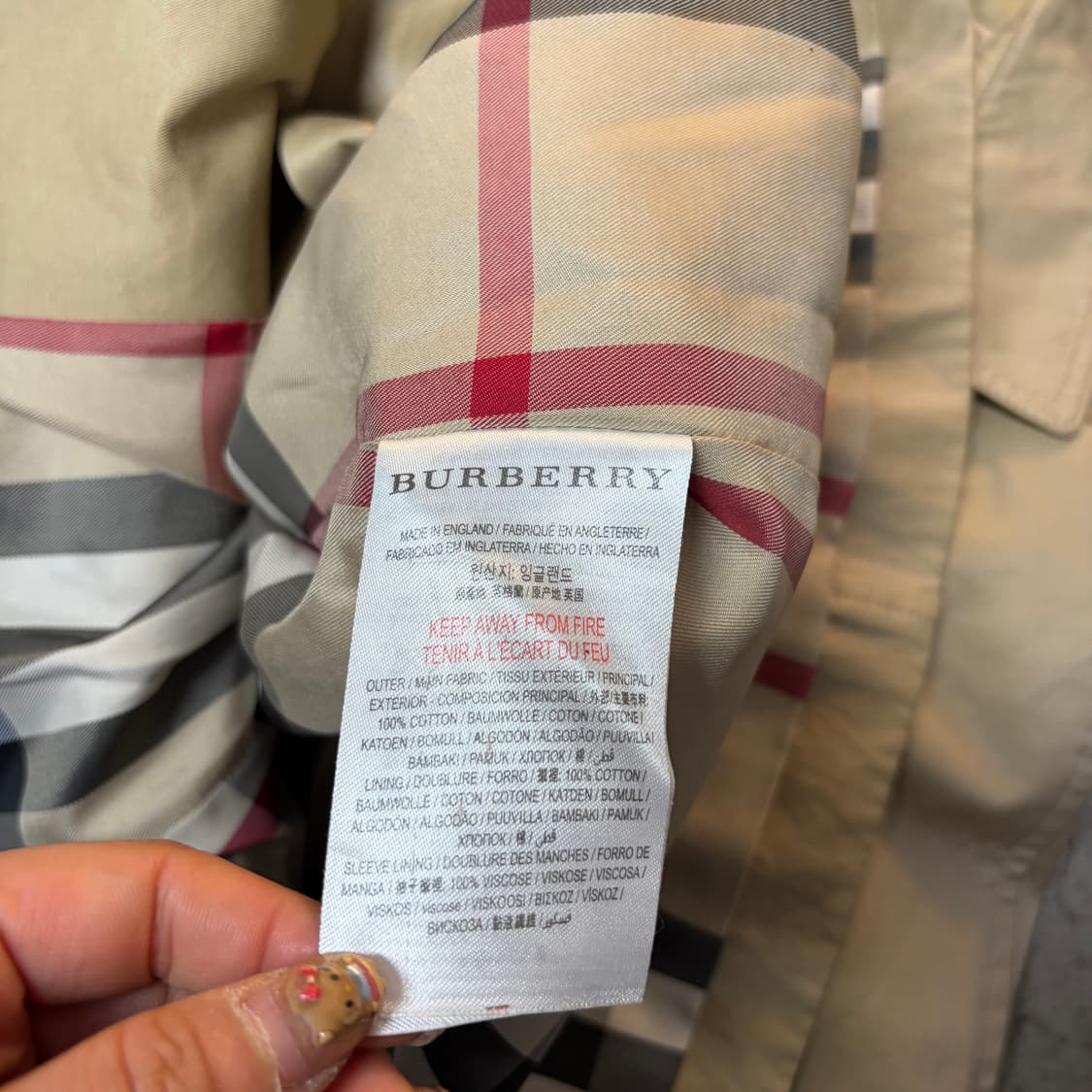 [6Y]키즈 버버리 트렌치 코트[2294] 상품이미지10