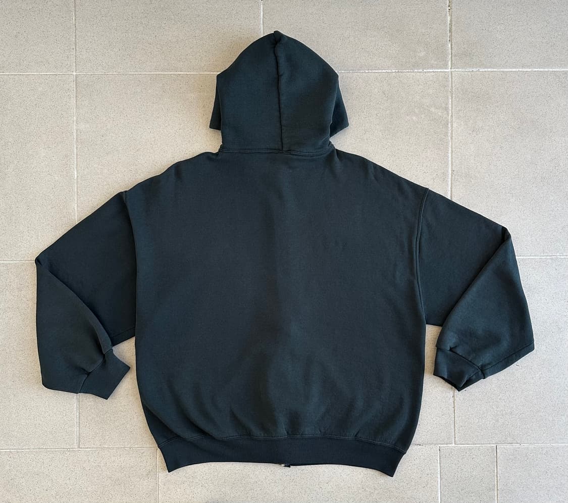 00s 빈티지 러셀 후드집업 다크그린 XL 상품이미지2