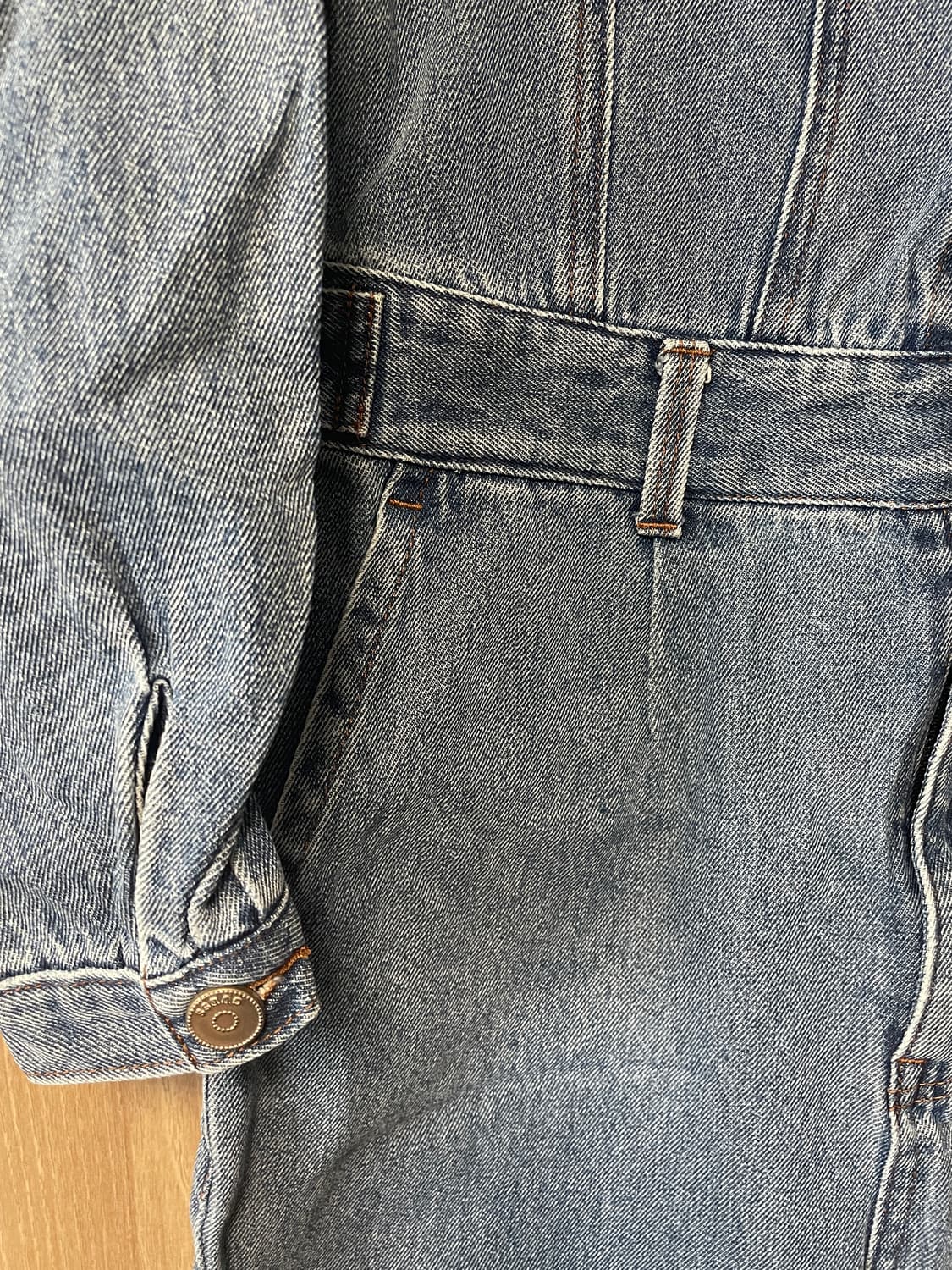 게스 데님 점프수트 상품이미지5