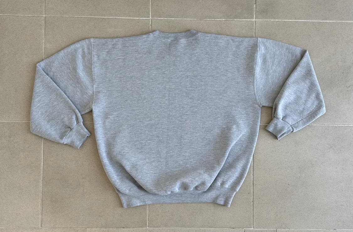 90s 빈티지 러셀 스웻셔츠 그레이 XL USA 상품이미지2