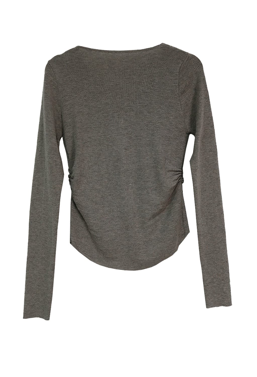 셔링 브이넥 가디건 니트 상품이미지6