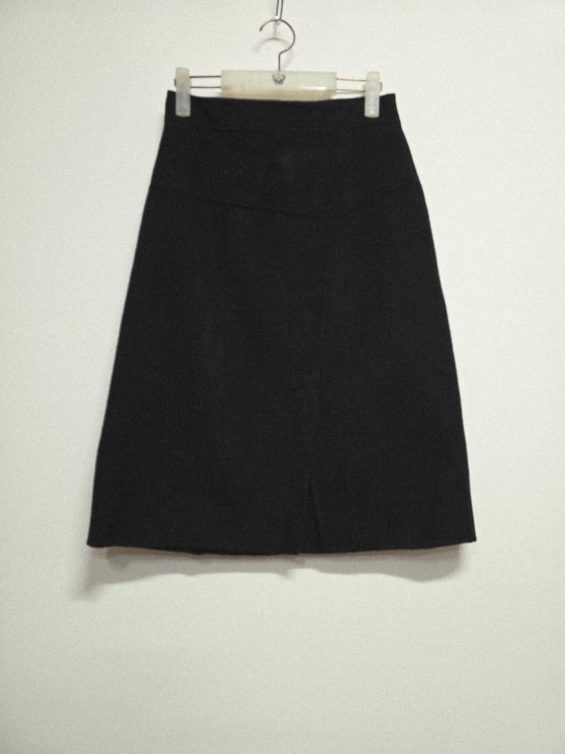 올리브대올리브 블랙  스커트 모앙고라혼방 상품이미지1