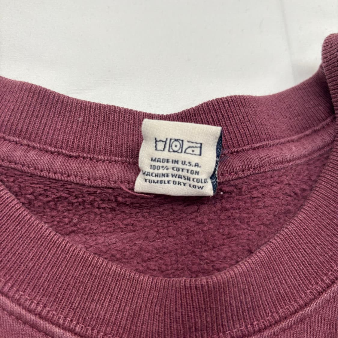 스포티앤리치 웰네스 버건디 스웻셔츠 L 상품이미지8