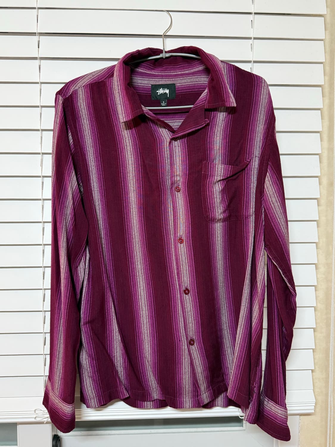 [S] 스투시 쉐도우 셔츠  상품이미지1