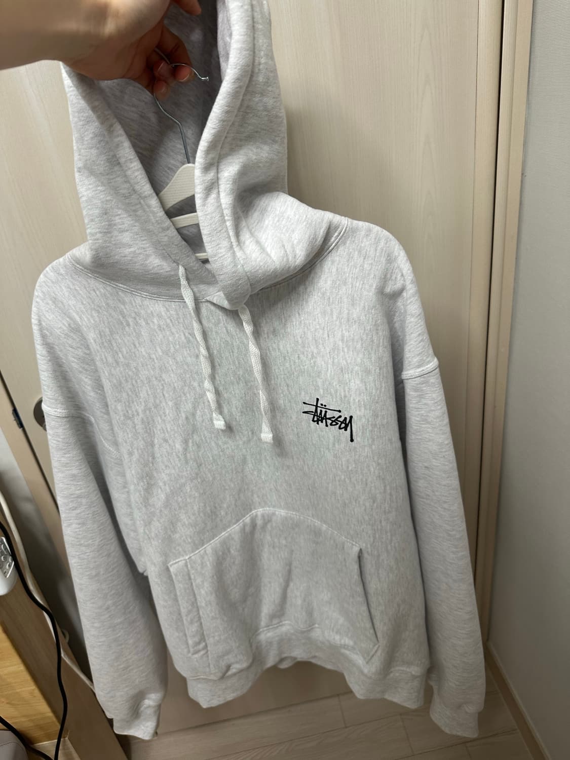 스투시 애쉬헤더 후드티 L 택만 뜯은 새상품 상품이미지3