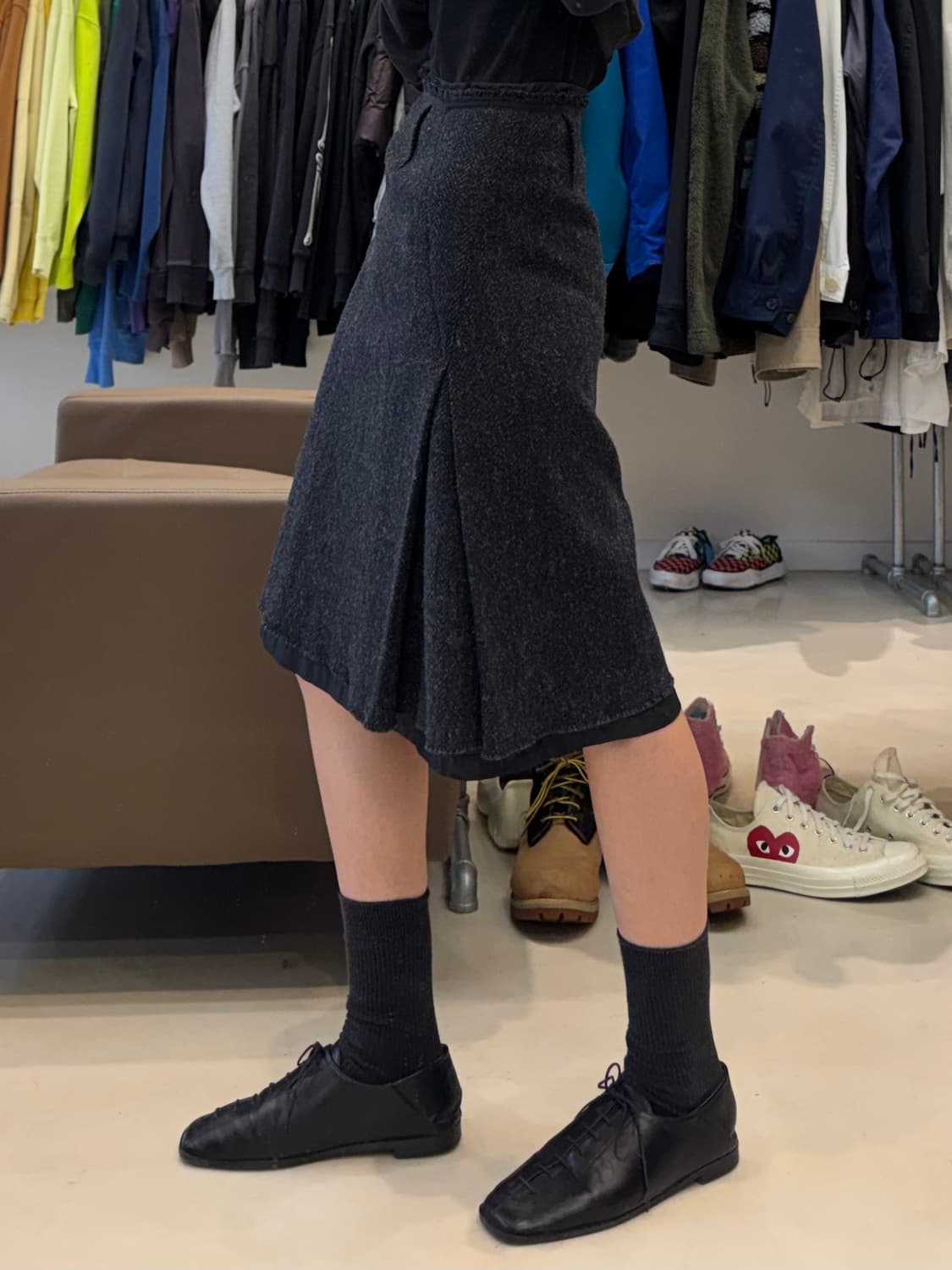 프라다 버진 울 스커트 상품이미지8