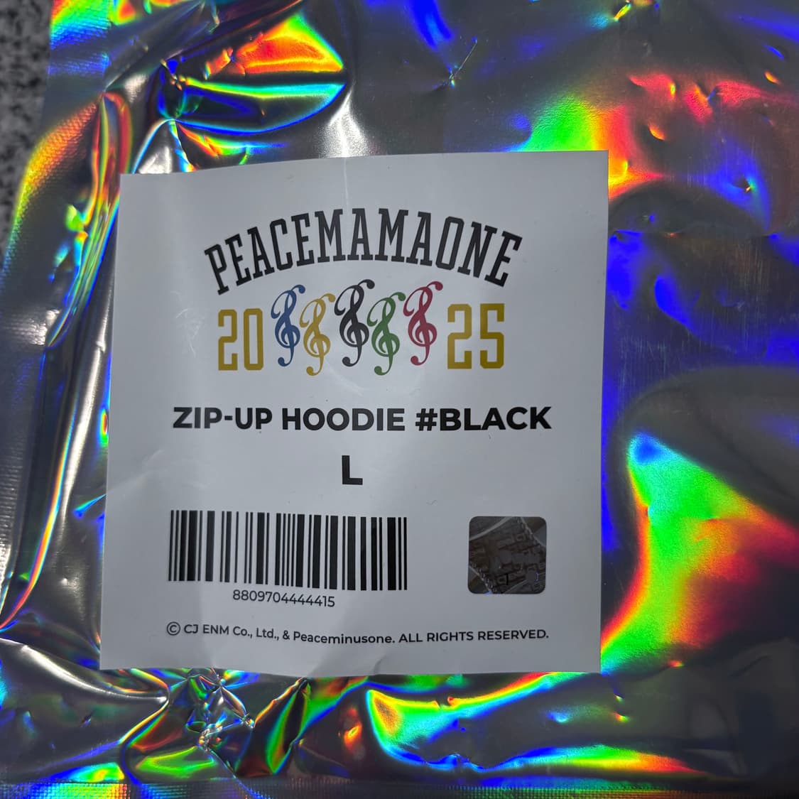 피스마이너스원 x MAMA 콜라보 후드집업 상품이미지4
