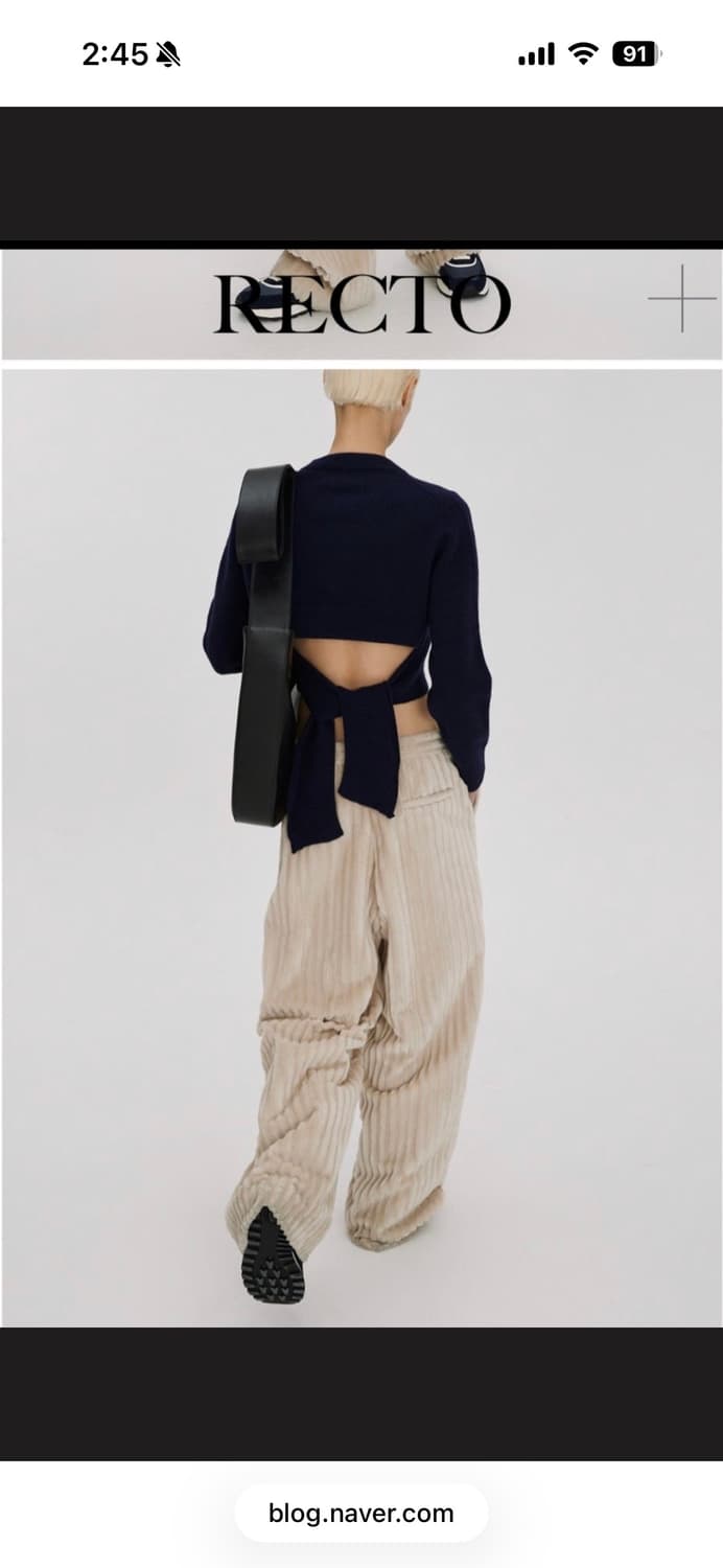 Recto 렉토 니트 상품이미지3